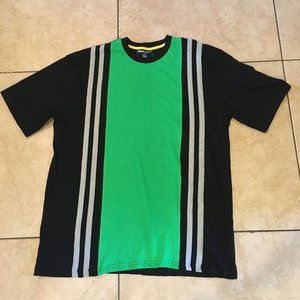 Blue Gear crew neck t-shirt 3XL cotton black/green